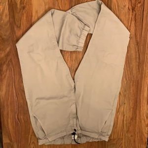 Draw strong khaki comfy pants